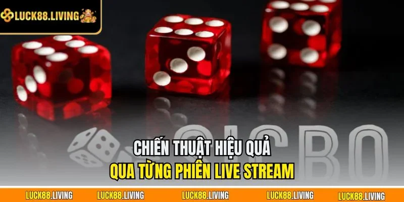 Chiến thuật hiệu quả qua từng phiên live stream