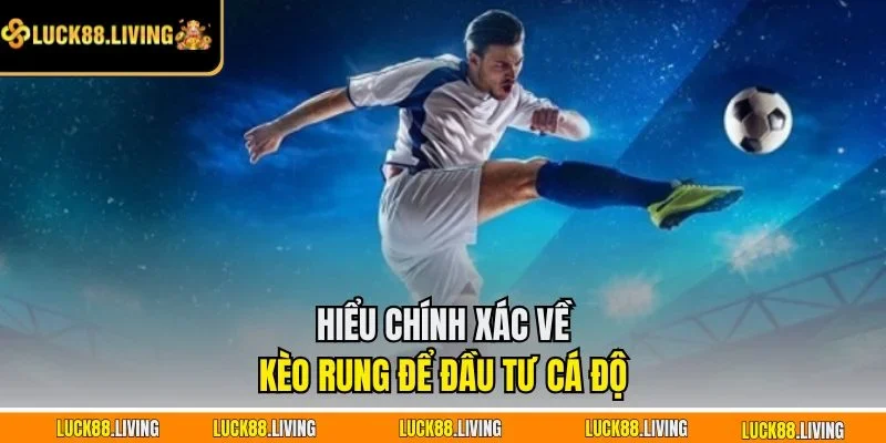 Hiểu chính xác về kèo rung để đầu tư cá độ