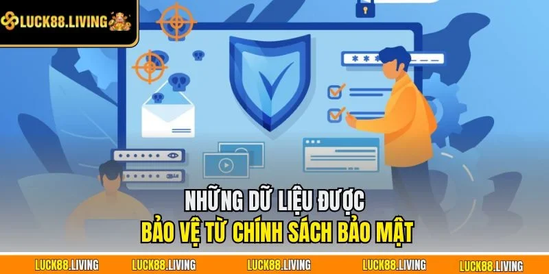 Những dữ liệu được bảo vệ từ chính sách bảo mật